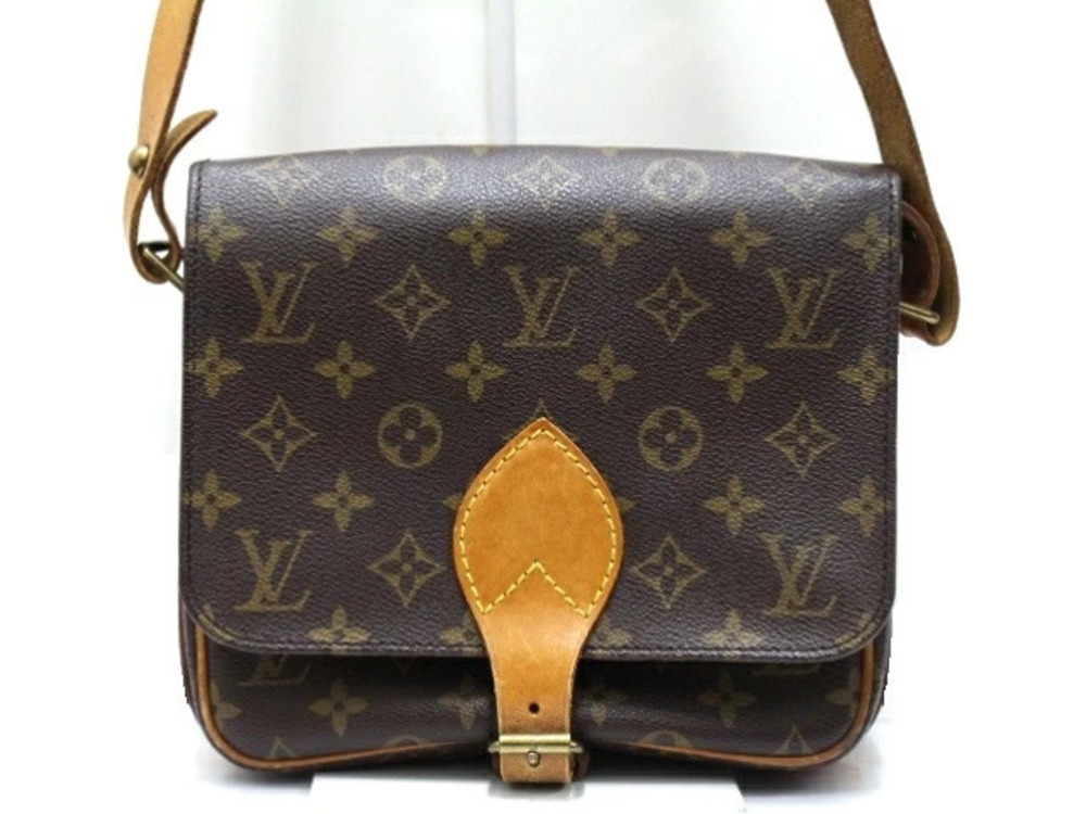 LOUIS VUITTON Cartouchiere Shoulder Bag Monogram